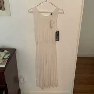 Theory White Dress